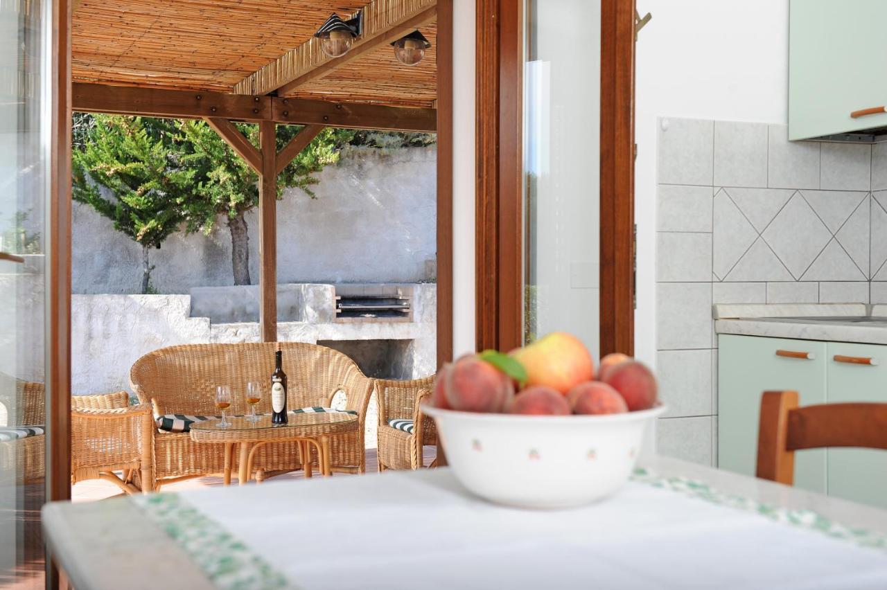 Ferienwohnung Casa Nel Vigneto Con Vista Mare Magomadas Exterior foto
